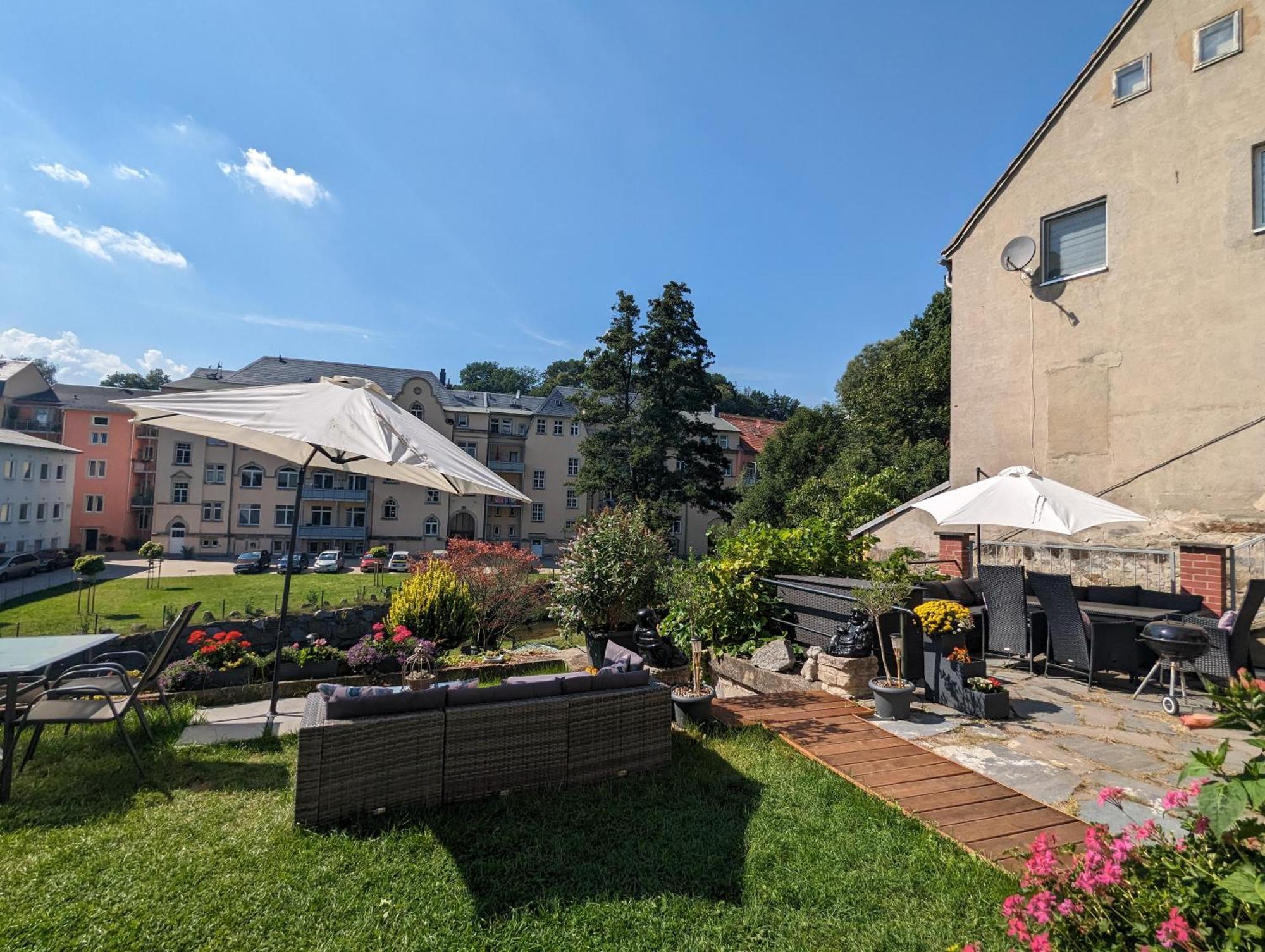 F1 - Urlaubsmagie - Helle Wohnung Mit Sauna & Pool & Whirlpool เซบนิทซ์ ภายนอก รูปภาพ