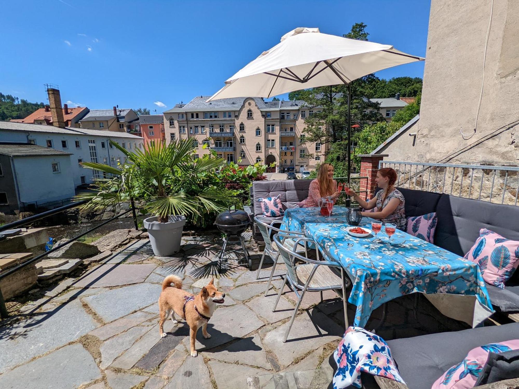F1 - Urlaubsmagie - Helle Wohnung Mit Sauna & Pool & Whirlpool เซบนิทซ์ ภายนอก รูปภาพ