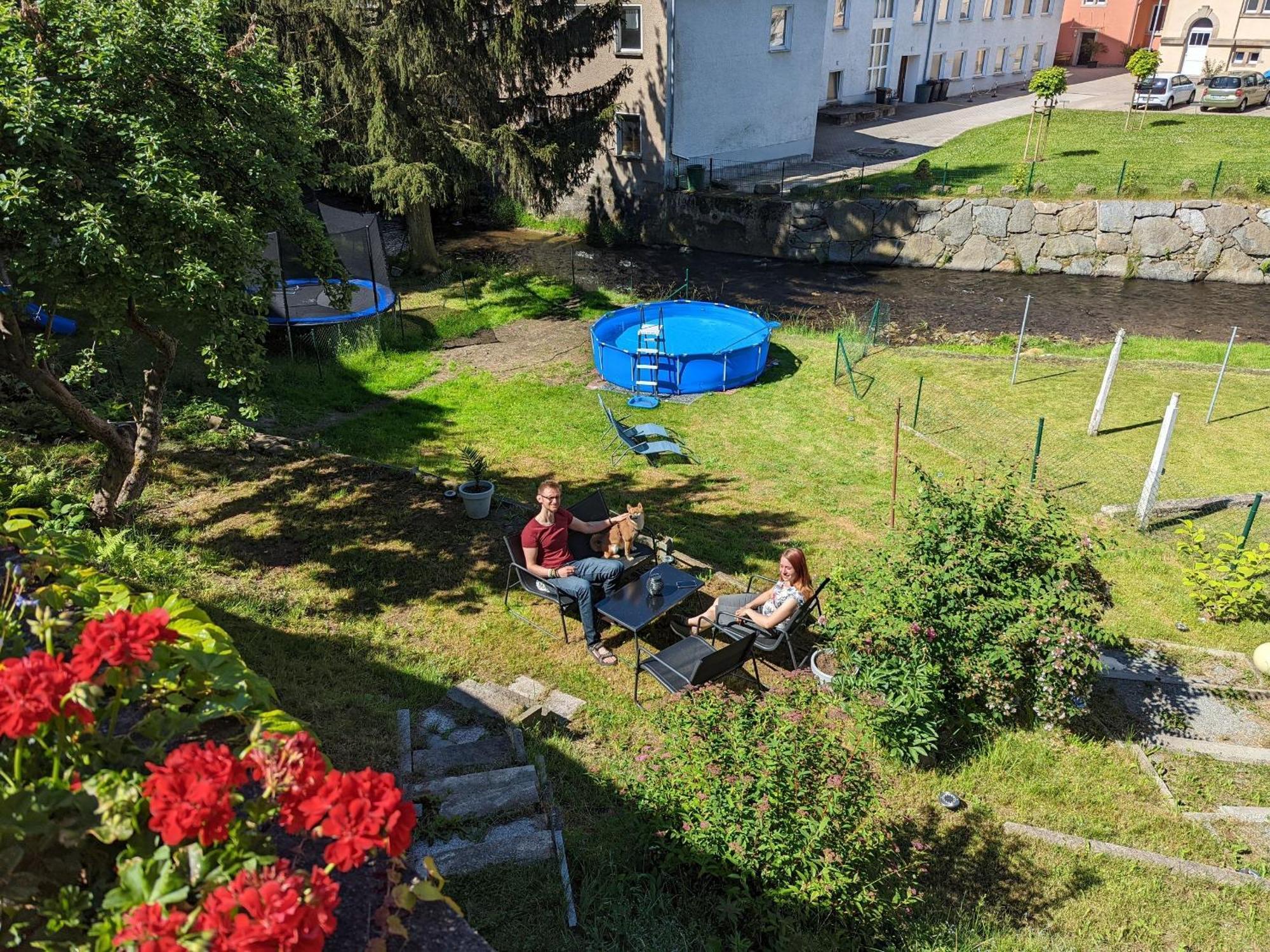F1 - Urlaubsmagie - Helle Wohnung Mit Sauna & Pool & Whirlpool เซบนิทซ์ ภายนอก รูปภาพ
