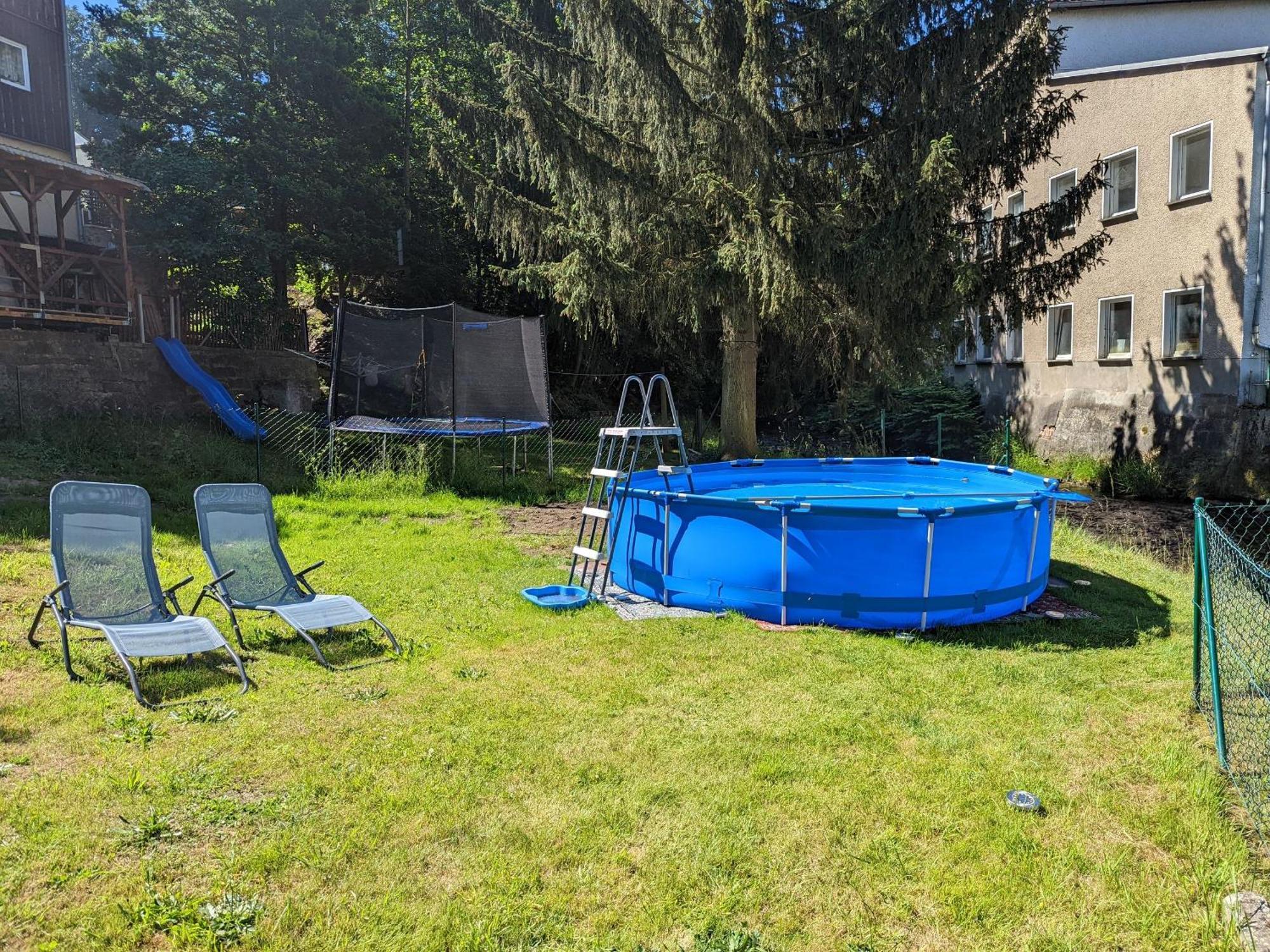 F1 - Urlaubsmagie - Helle Wohnung Mit Sauna & Pool & Whirlpool เซบนิทซ์ ภายนอก รูปภาพ